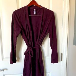 Plum Bathrobe